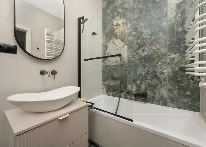 Elegancki Blisko Rzeki Z Garazem Na 2 Auta By Renters Daire Wroclaw