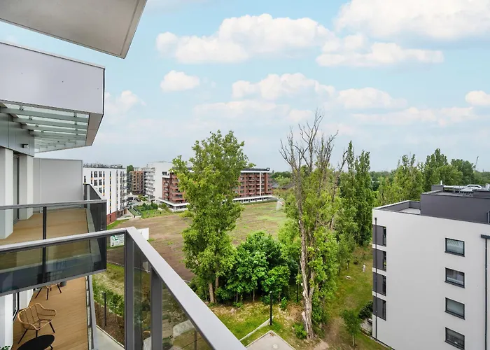 Daire Elegancki Blisko Rzeki Z Garazem Na 2 Auta By Renters